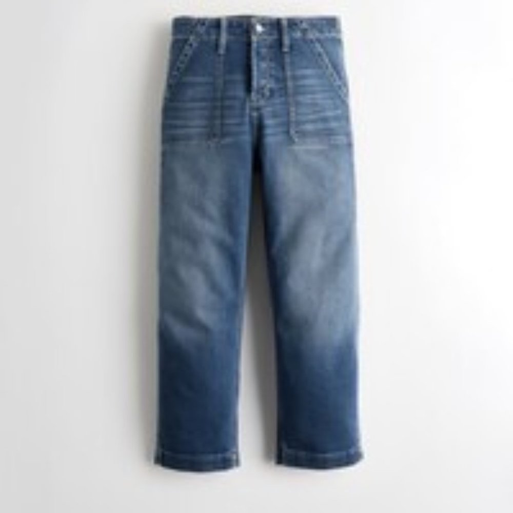 Hollister mom jeans